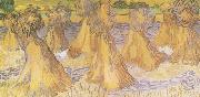 Vincent Van Gogh Sheaves of Wheat (nn04) France oil painting artist